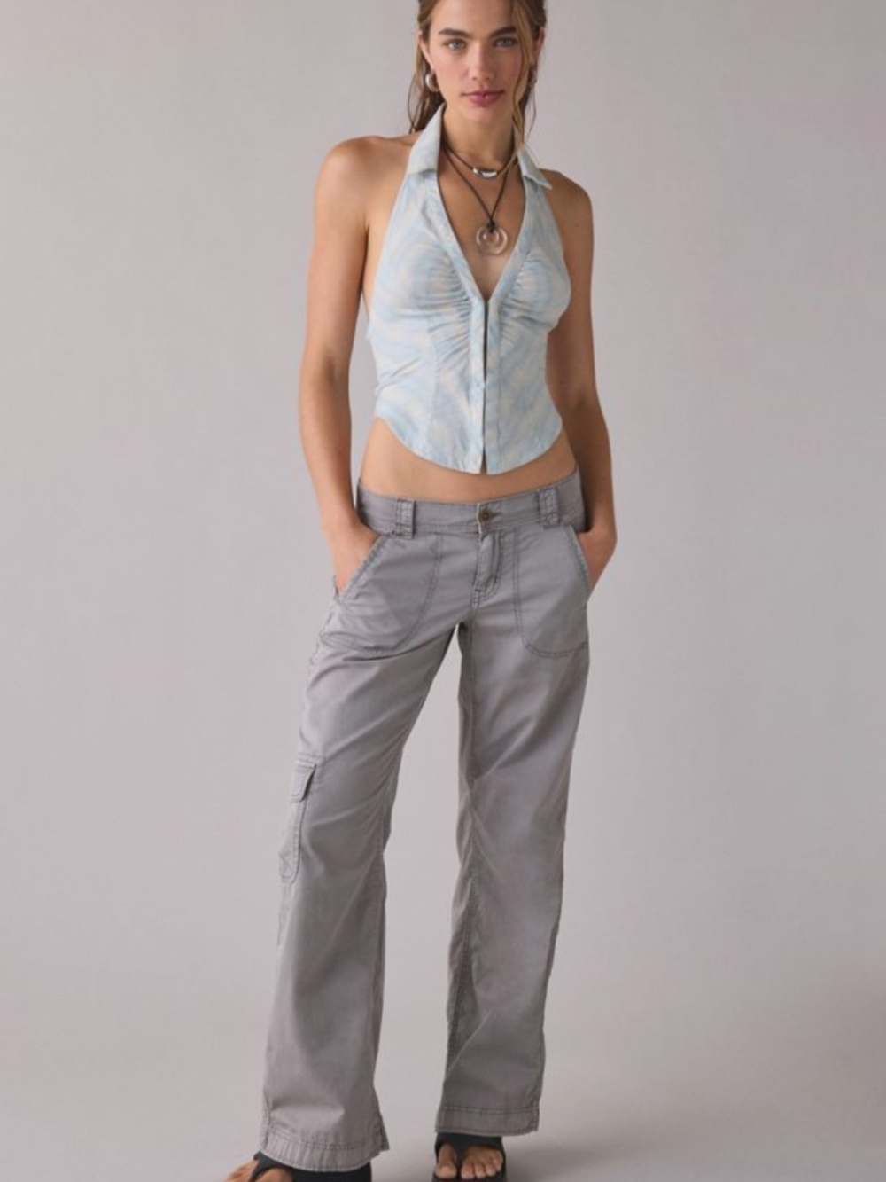 BDG Urban Outfitters Low Rise Y2K Cargo Pants